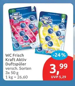 Budni Wc frisch kraft aktiv duftspüler Angebot