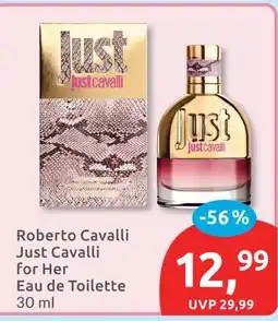 Budni Roberto cavalli just cavalli for her eau de toilette Angebot