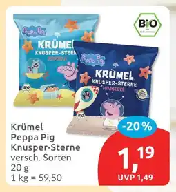 Budni Krümel peppa pig knusper-sterne Angebot