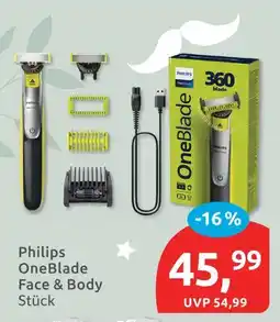 Budni Philips oneblade face & body Angebot