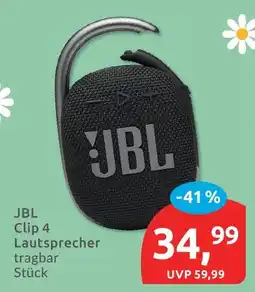 Budni Jbl clip 4 lautsprecher Angebot