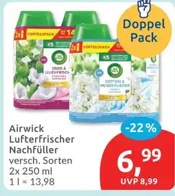 Budni Airwick lufterfrischer nachfüller Angebot