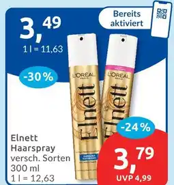 Budni L'oréal elnett haarspray Angebot