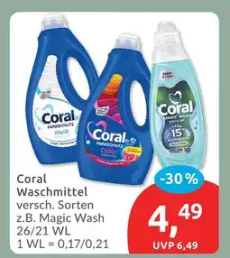 Budni Coral waschmittel Angebot