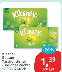 Budni Kleenex balsam taschentücher-box oder pocket Angebot
