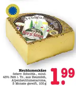 E-Center Berg senn heublumenkäse Angebot