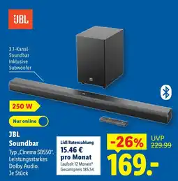 Lidl Jbl soundbar Angebot
