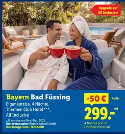Lidl Bayern bad füssing Angebot