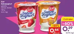 Netto Marken-Discount Zott Sahnejoghurt Angebot