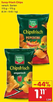 Netto Marken-Discount funny-frisch Chips Angebot