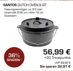 CITTI Markt SANTOS DUTCH OVEN 9 QT Angebot