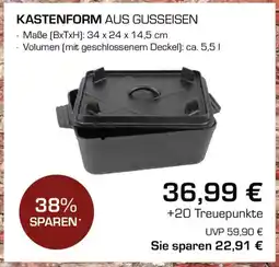 CITTI Markt SANTOS KASTENFORM AUS GUSSEISEN Angebot
