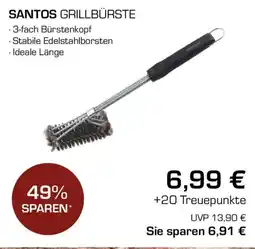 CITTI Markt SANTOS GRILLBÜRSTE Angebot
