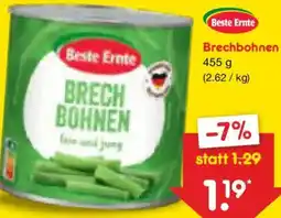 Netto Marken-Discount Beste Ernte Brechbohnen Angebot