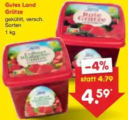 Netto Marken-Discount Gutes Land Grütze Angebot