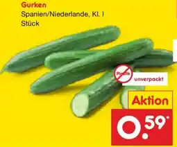 Netto Marken-Discount Gurken Angebot