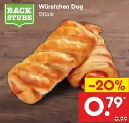 Netto Marken-Discount BACK STUBE Würstchen Dog Angebot