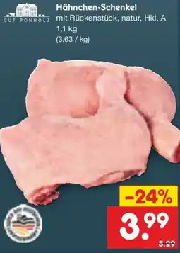 Netto Marken-Discount GUT PONHOLZ Hähnchen-Schenkel Angebot
