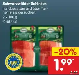 Netto Marken-Discount Schwarzwälder Schinken Angebot