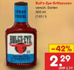 Netto Marken-Discount Bull's-Eye Grillsaucen Angebot