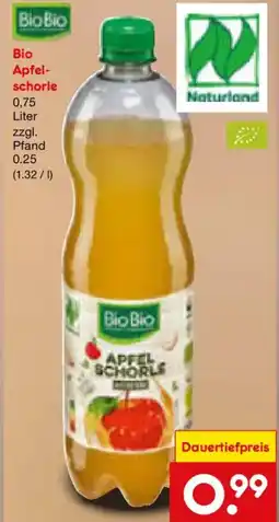 Netto Marken-Discount Bio Apfelschorle Angebot