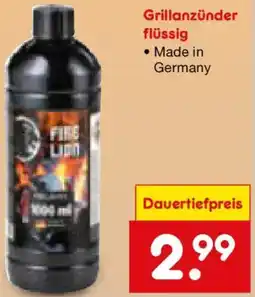 Netto Marken-Discount Grillanzünder flüssig Angebot