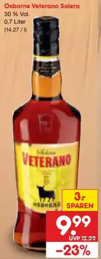 Netto Marken-Discount Osborne Veterano Solera Angebot