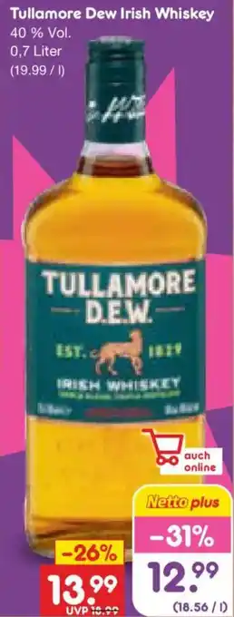 Netto Marken-Discount Tullamore Dew Irish Whiskey Angebot