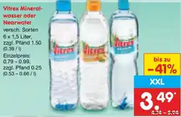 Netto Marken-Discount Vitrex Mineralwasser oder Nearwater Angebot