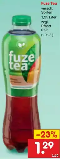 Netto Marken-Discount Fuze Tea Angebot