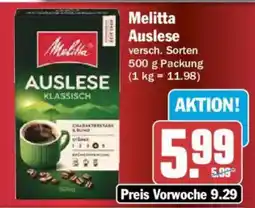 AEZ Melitta Auslese Angebot