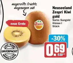 AEZ Neuseeland Zespri Kiwi gold Angebot