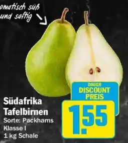 AEZ Südafrika Tafelbirnen Angebot