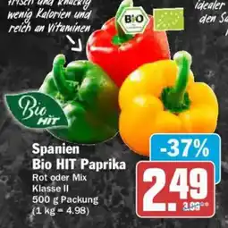 AEZ Spanien Bio HIT Paprika Angebot