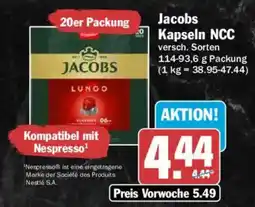 AEZ Jacobs Kapseln NCC Angebot