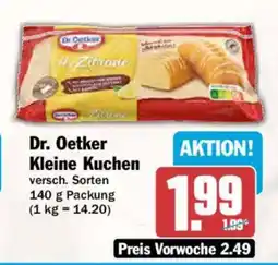 AEZ Dr. Oetker Kleine Kuchen Angebot