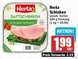 AEZ Herta Schinken Angebot