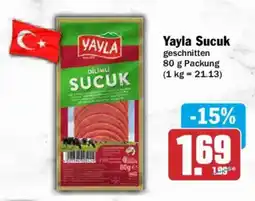 AEZ Yayla Sucuk Angebot