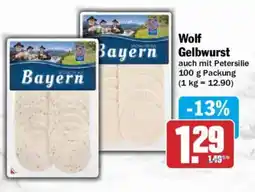 AEZ Wolf Gelbwurst Angebot
