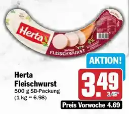 AEZ Herta Fleischwurst Angebot