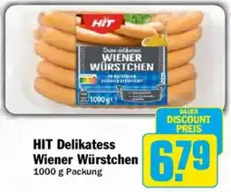 AEZ HIT Delikatess Wiener Würstchen Angebot
