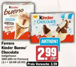 AEZ Ferrero Kinder Bueno/ Chocolate Angebot