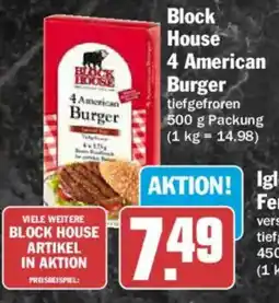 AEZ Block House 4 American Burger Angebot