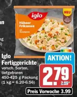 AEZ Iglo Fertiggerichte Angebot