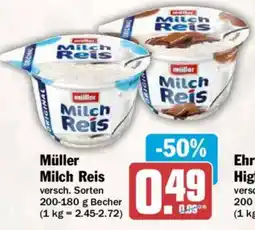 AEZ Müller Milch Reis Angebot