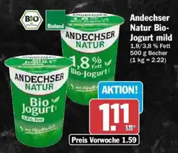 AEZ Andechser Natur Bio Jogurt mild Angebot