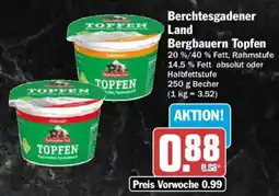 AEZ Berchtesgadener Land Bergbauern Topfen Angebot