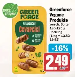 AEZ Greenforce Vegane Produkte Angebot