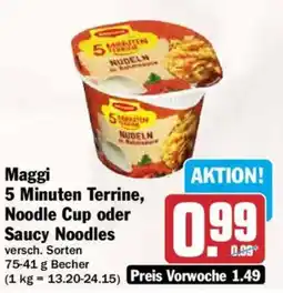AEZ Maggi 5 Minuten Terrine, Noodle Cup oder Saucy Noodles Angebot