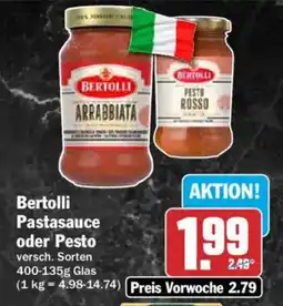 AEZ Bertolli Pastasauce oder Pesto Angebot